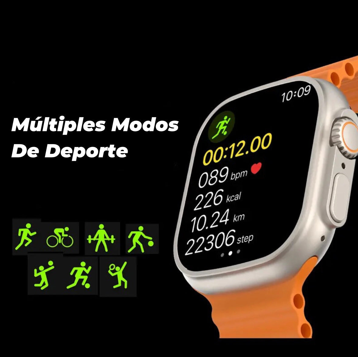 Reloj Inteligente Estilo Activo