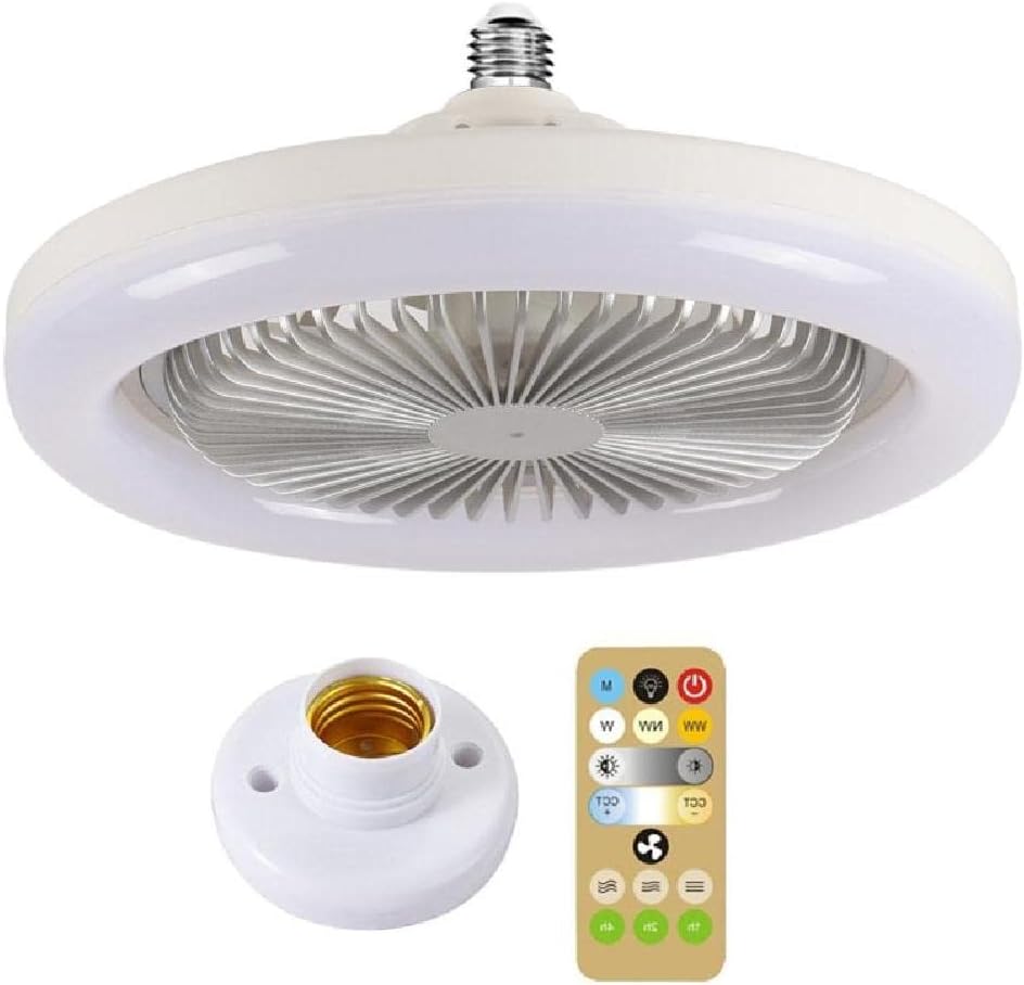 Ventilador Led 3 en 1 Iluminación y Frescura