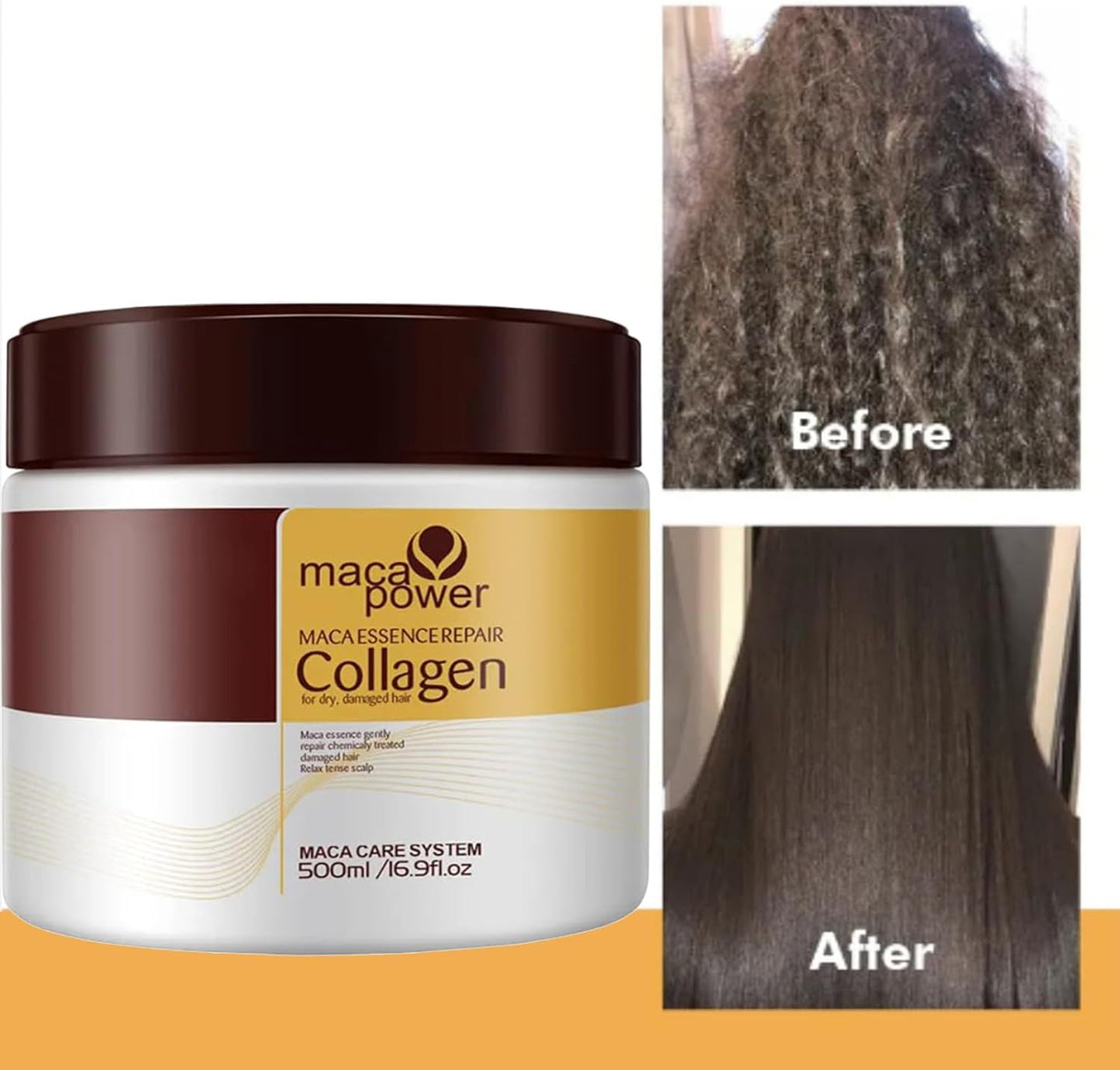 Mascarilla Capilar Reparación Karseell® 500ml – ¡Repara, Hidrata y Fortalece tu Cabello!