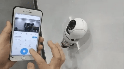 Câmera IP Lâmpada WiFi com Visão Noturna Favoritoz Bivolt 4