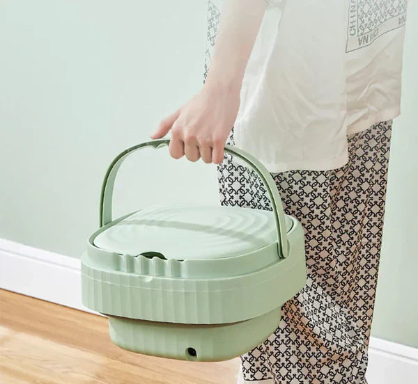 Mini Lavadora Portátil LavaFácil | Lava Ropa en Cualquier Lugar