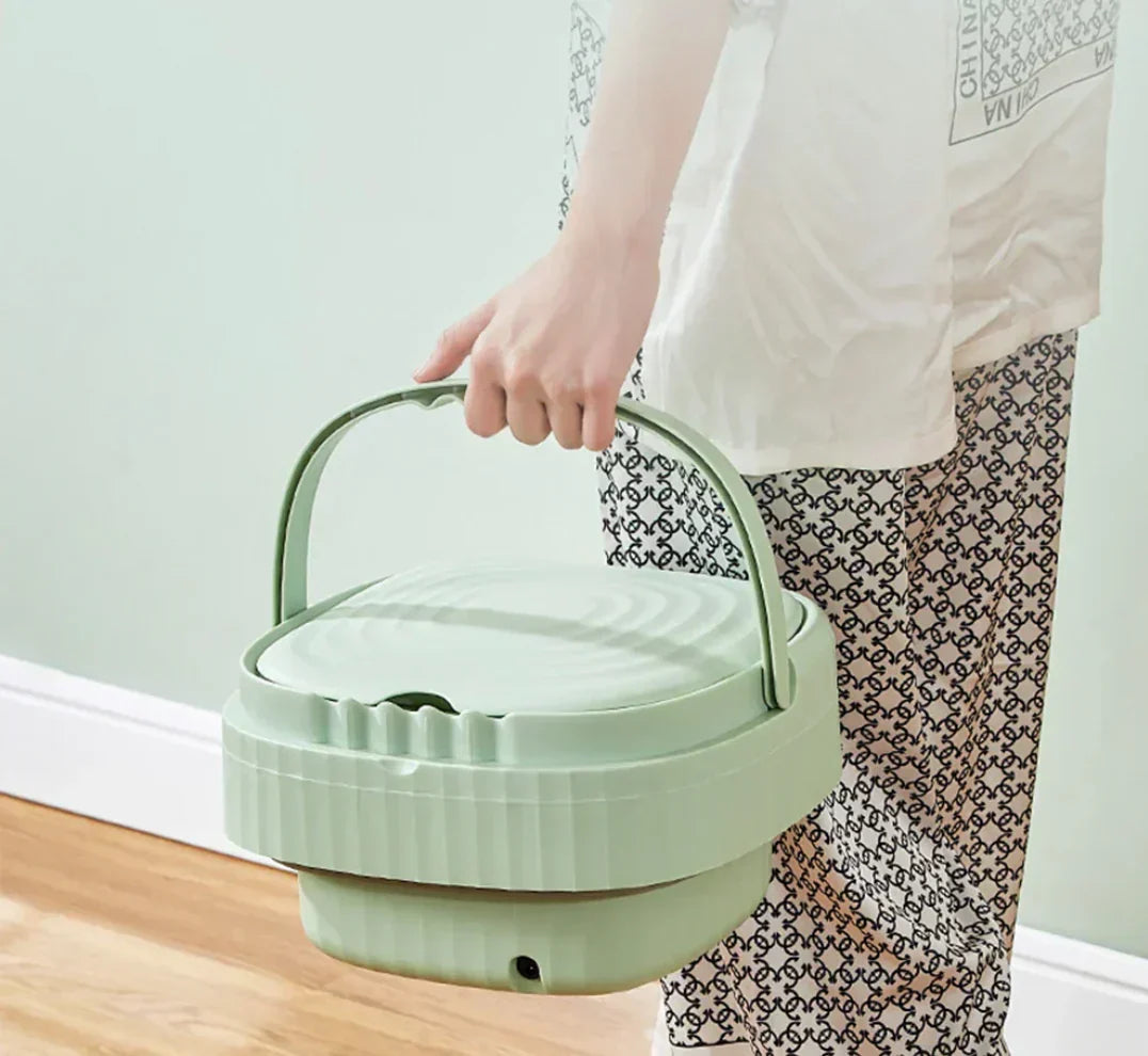 🧺 LavaFácil Compacta – Mini Lavadora Portátil +