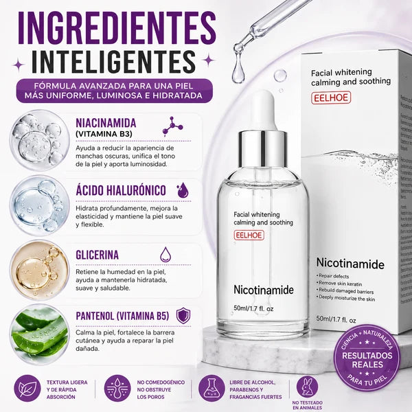 🧴Promoción 2 por 1 - Serum Facial con Nicotinamida 🧪 x 2 UNIDADES💧🌟