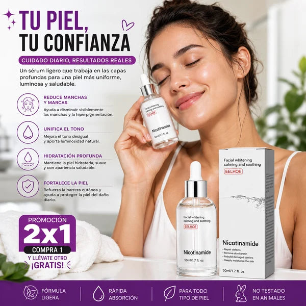 🧴Promoción 2 por 1 - Serum Facial con Nicotinamida 🧪 x 2 UNIDADES💧🌟
