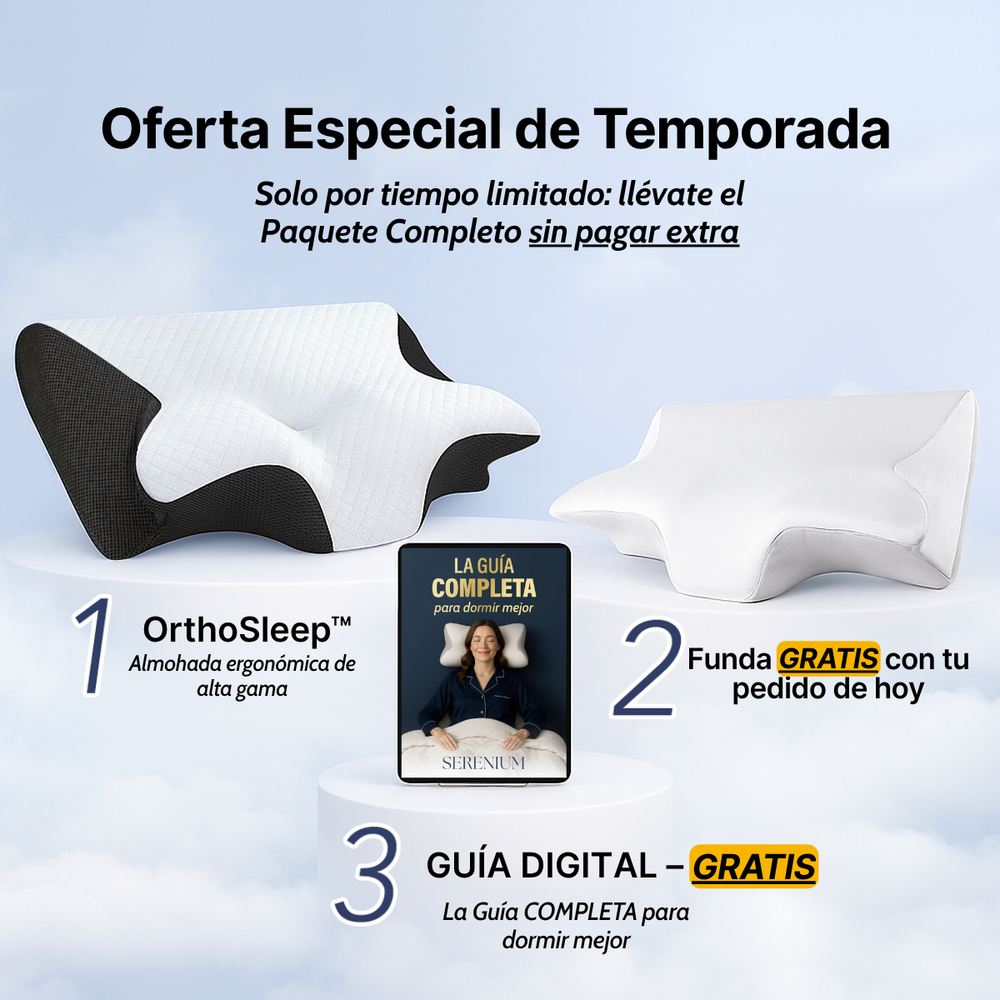 OrthoSleep™ – Almohada Cervical 6