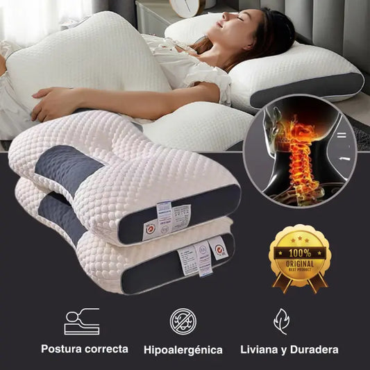 💎Nueva Almohada Ortopédica Premium 🛏️ + REGALO – Sueña con el máximo confort 🌙✨