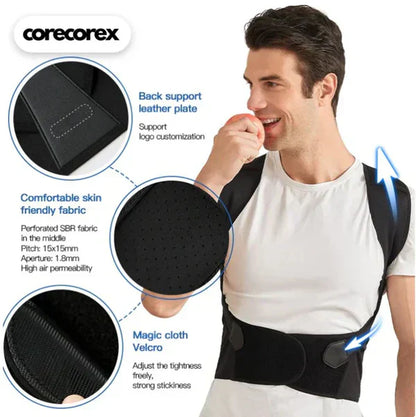 Corrector De Postura Ortopédico Unisex®