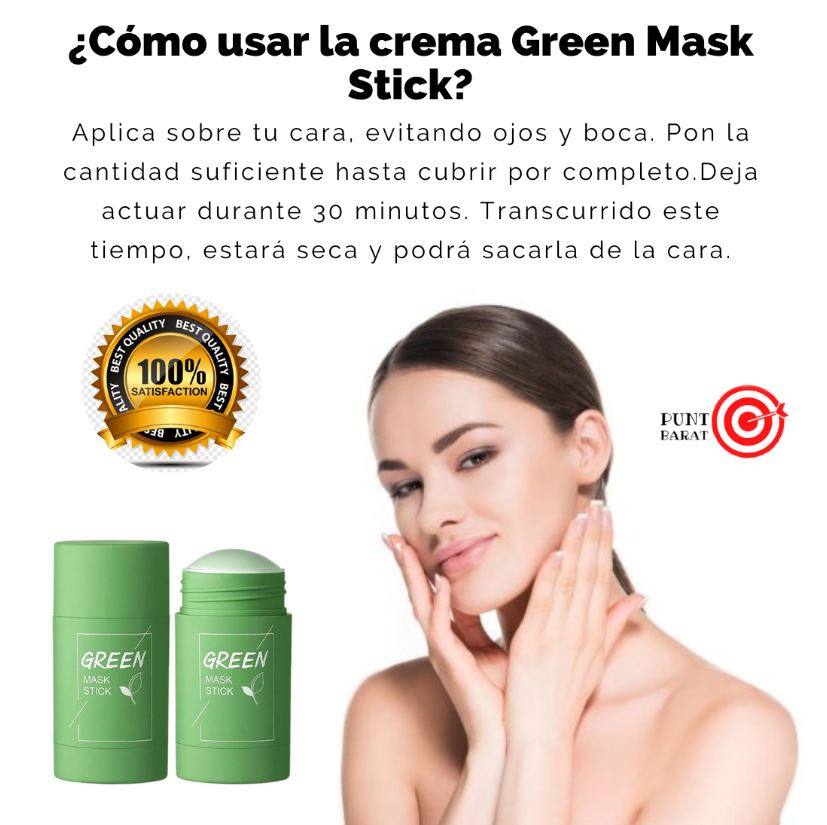 Mascarilla de Té Verde | Limpieza Profunda y Piel Radiante