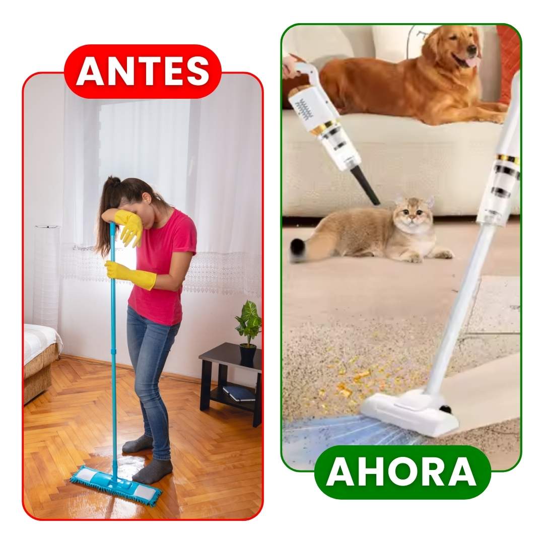 Aspiradora Mágica Sin Cables