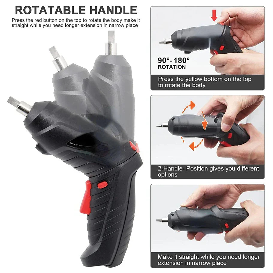Handy Cordless Electric Drill