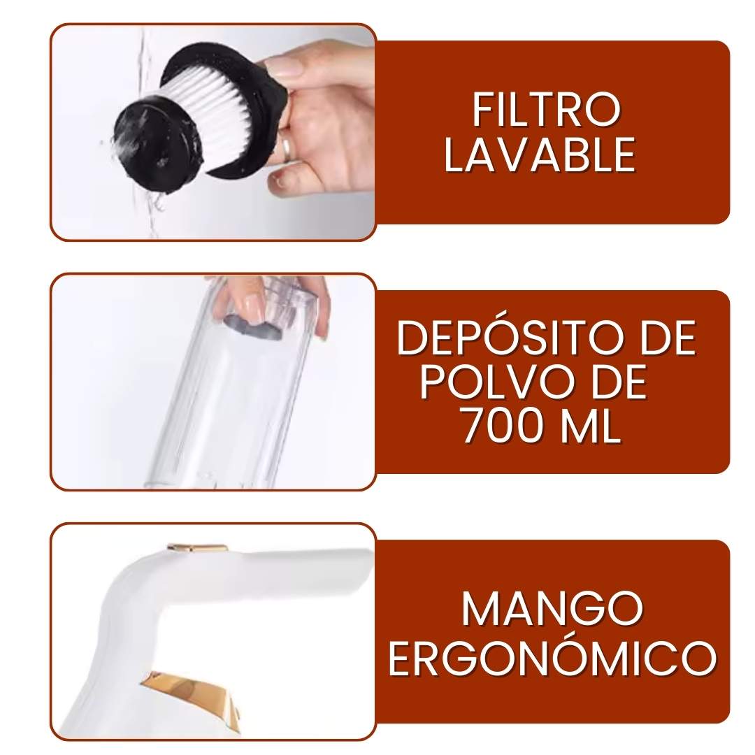 Aspiradora Mágica Sin Cables