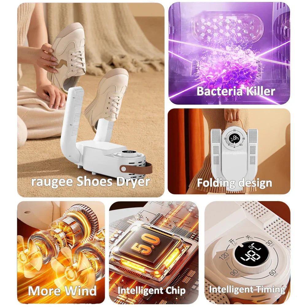 Secador de Zapatos Plegable Rápido