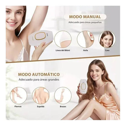 ⚡💡50% OFF ⚡💡 Depiladora Láser IPL Suavidad Láser en Casa