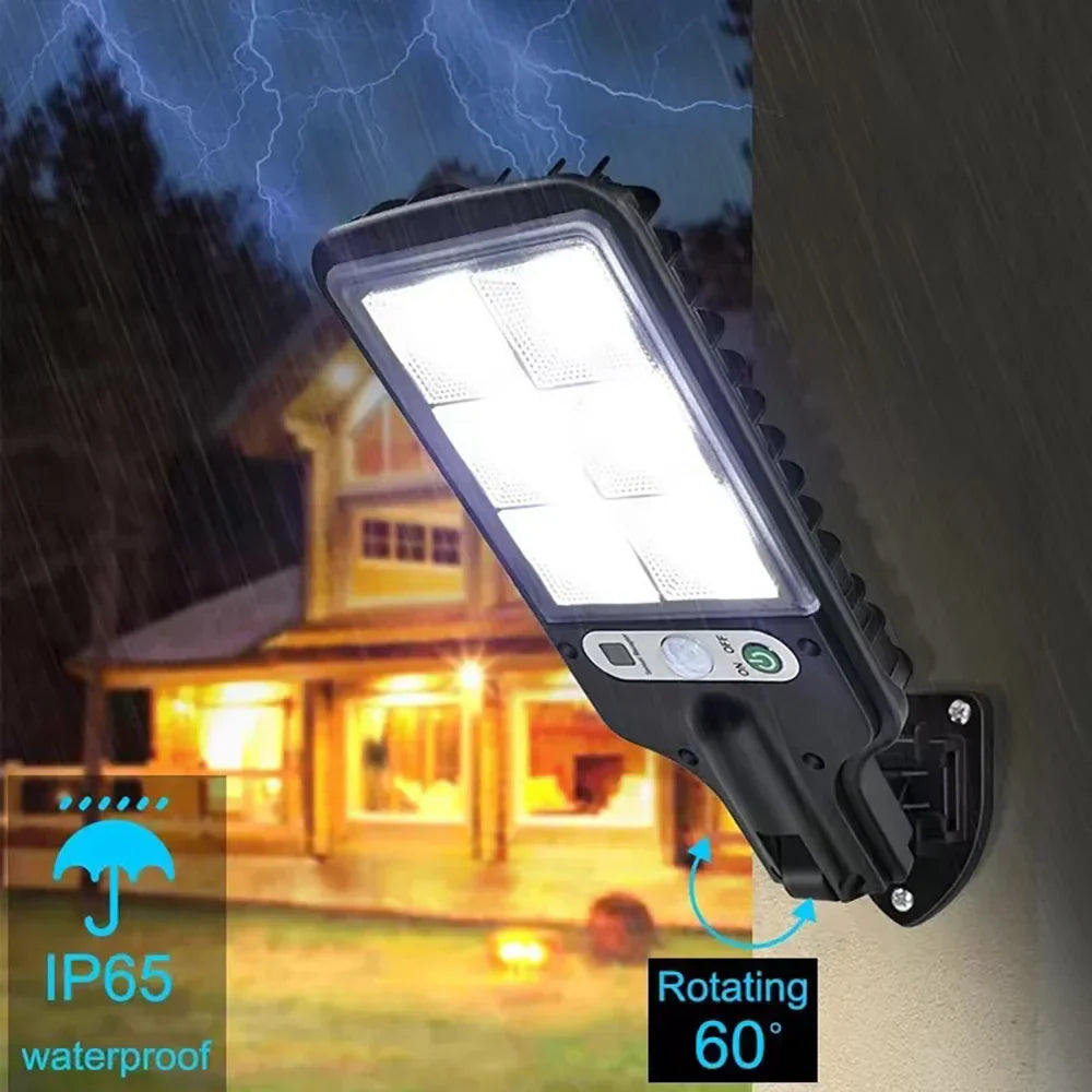 Luz Solar LED para Exteriores