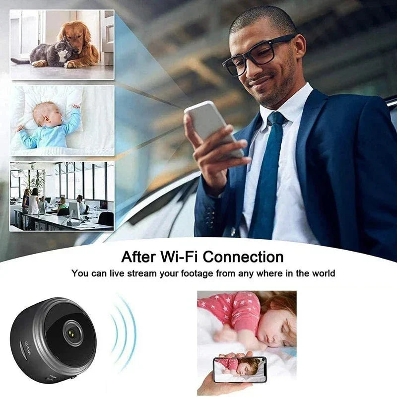 Cámara Mini WiFi de Seguridad