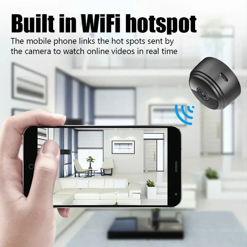 Cámara Mini WiFi de Seguridad