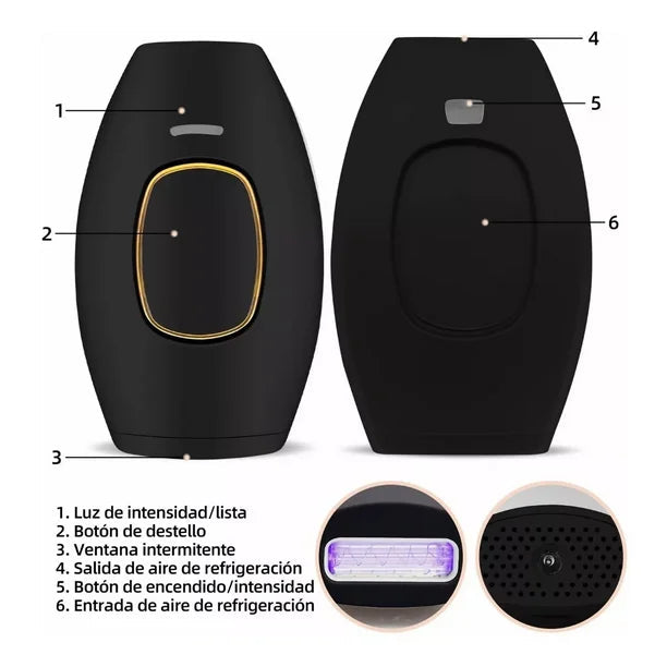 ⚡💡50% OFF ⚡💡 Depiladora Láser IPL Suavidad Láser en Casa