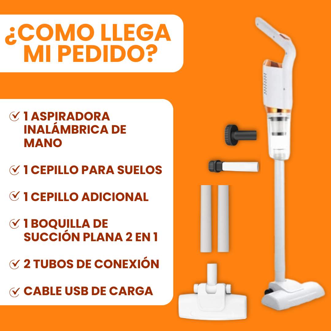 Aspiradora Mágica Sin Cables