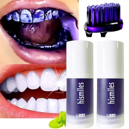 Pasta Dental Morada Brillante