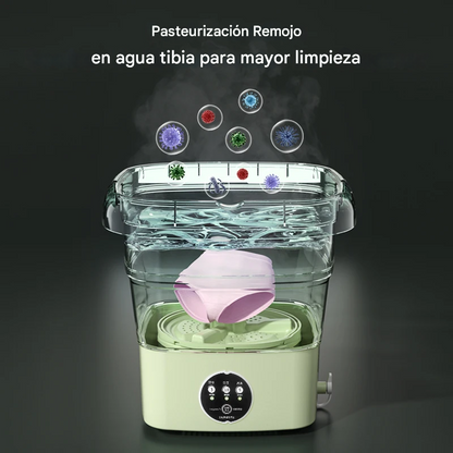 🧺 LavaFácil Compacta – Mini Lavadora Portátil +