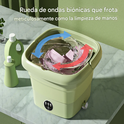 🧺 LavaFácil Compacta – Mini Lavadora Portátil +