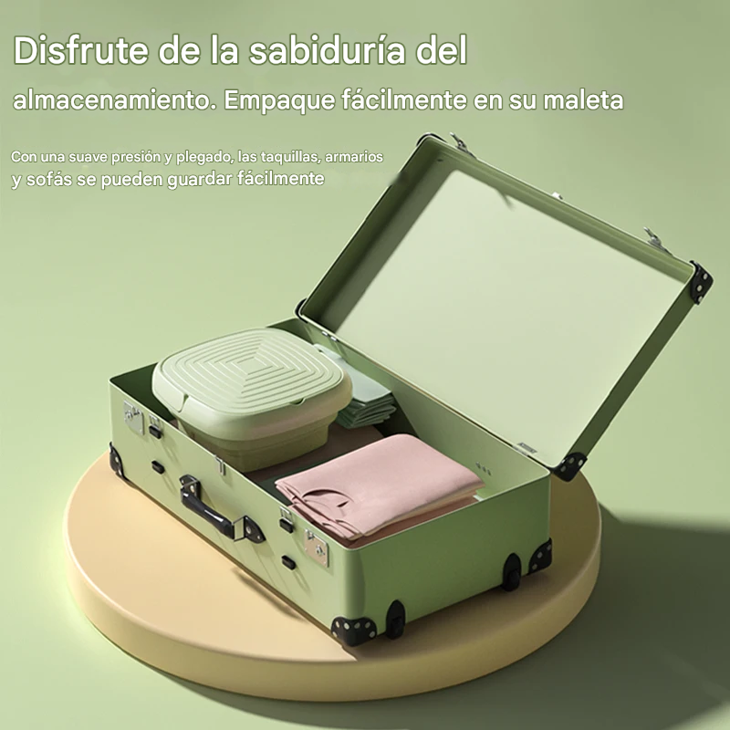 🧺 LavaFácil Compacta – Mini Lavadora Portátil +
