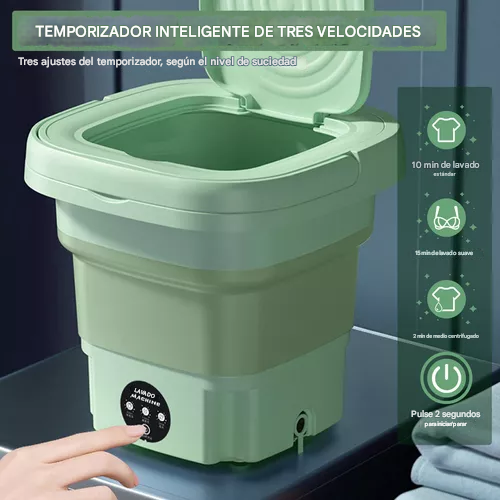 🧺 LavaFácil Compacta – Mini Lavadora Portátil +